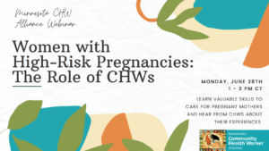 June 28th DHS Webinar on High Risk Pregnancies