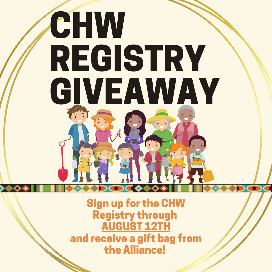 CHW Registry Sale
