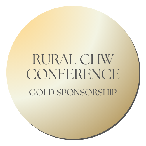 Gold sponsorship for the Rural CHW Conference product graphic