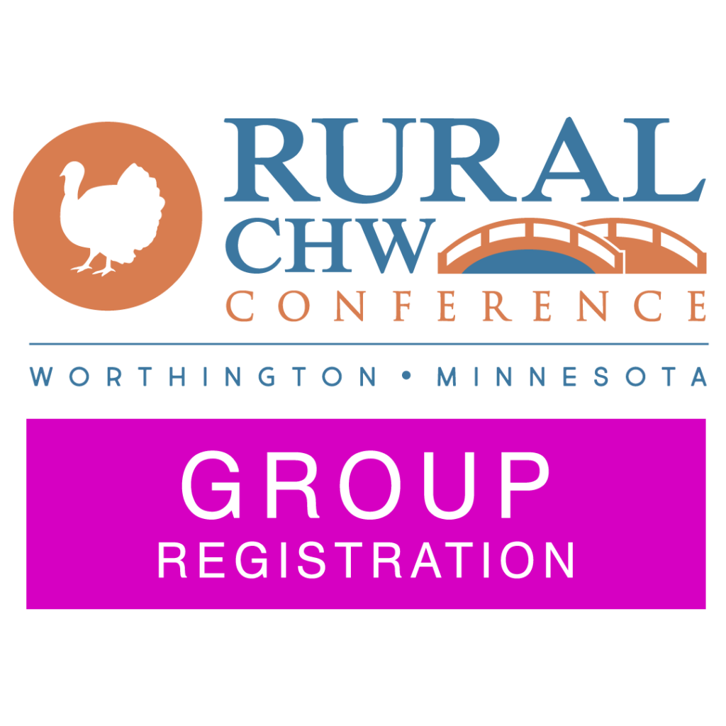 Rural CHW Conference Group Registration graphic