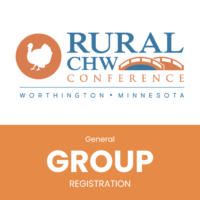 Rural CHW Conference General Group Registration Button