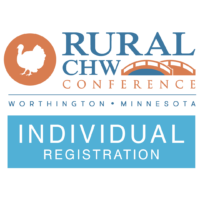 Rural CHW Conference Individual Registration graphic