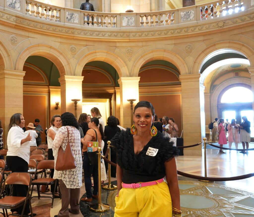 Our fun, welcoming, and vibrant event and crowd motivator, Denita!
