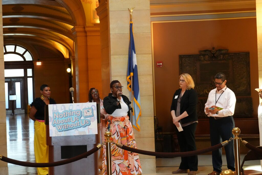 CHWs and affiliates share their impact stories to the public