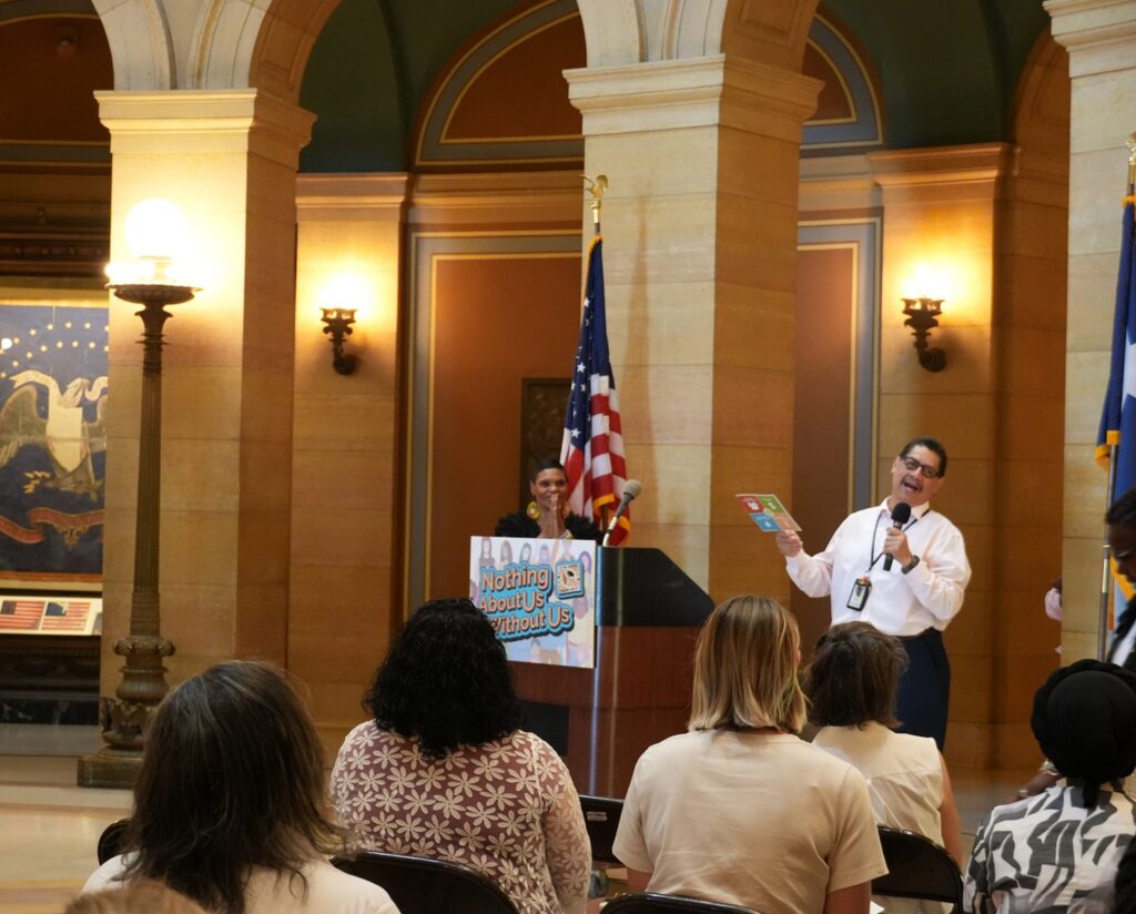 CHWs and affiliates share their impact stories to the public