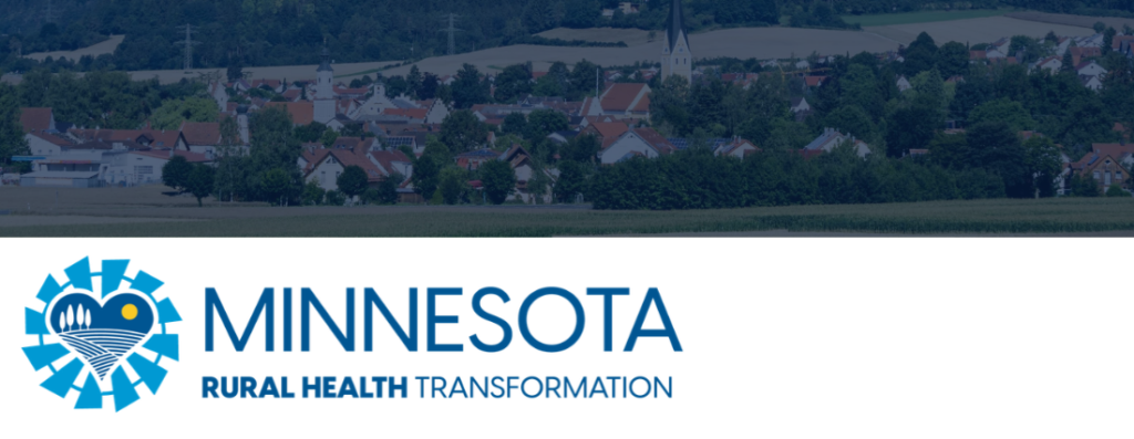 RHTP home page banner depicting a rural town